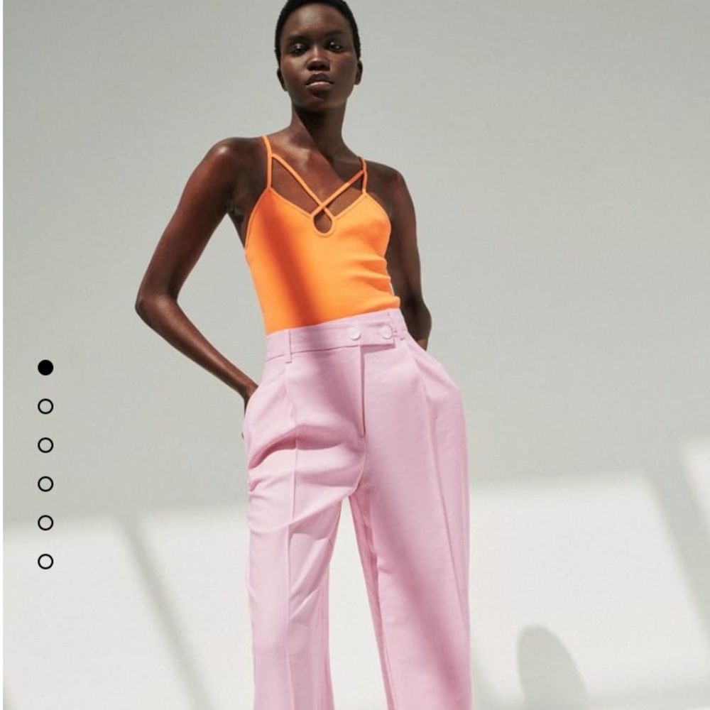 Zara Ribbed Tank - Picture 2 of 5